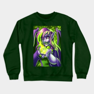 Jhudora the Dark Faerie Crewneck Sweatshirt